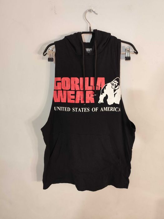 Мъжки потник за фитнес Gorilla Wear