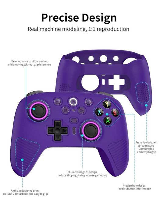 [PACHET] Controller fara fir 8BitDo Ultimate 2 Wireless 2.4G, mov (PC)
