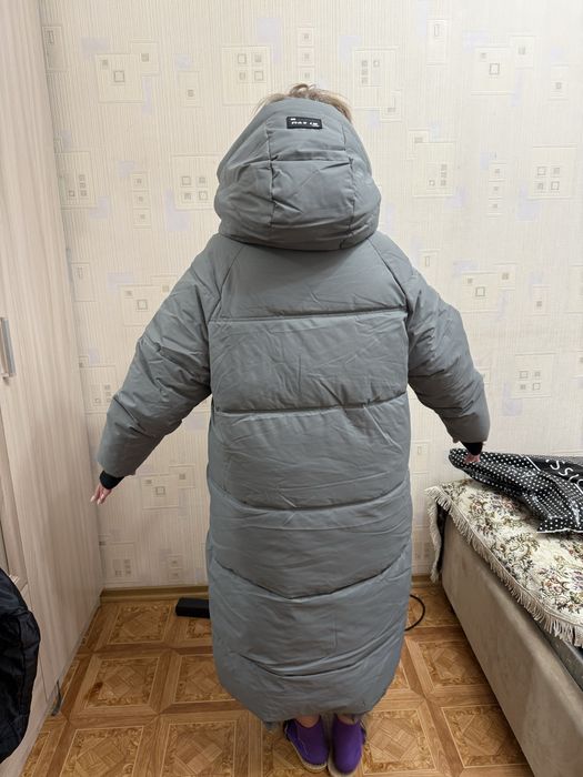 Зимняя куртка макси длина