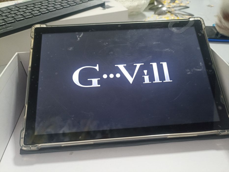 Планшет  в рабочем состоянии