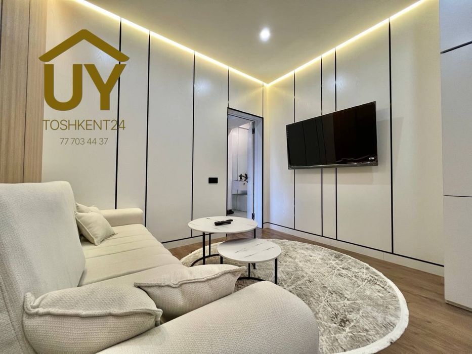 3 комнаты 104 м2 Махтумкули Poytaxt Residence 2 санузла с кадастром