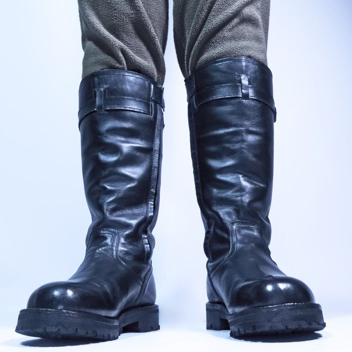 Сапоги Пилоты зимние черные