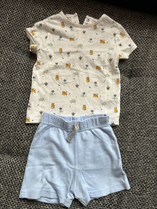 Лот детски дрехи 6-9 мес ( 74 размер ) летни