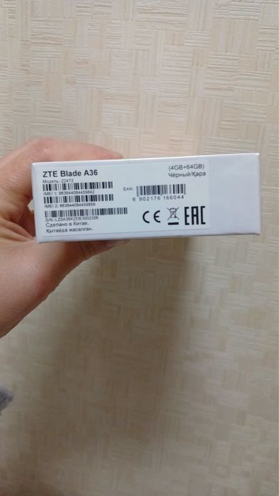 Новый ZTE Blade A36, 64 GB
