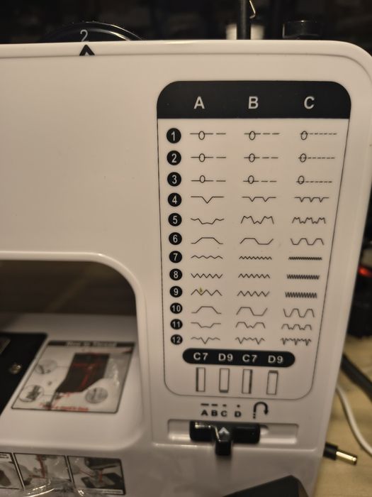 Многофункционална индустриална шевна машина, преносима шевна машина с