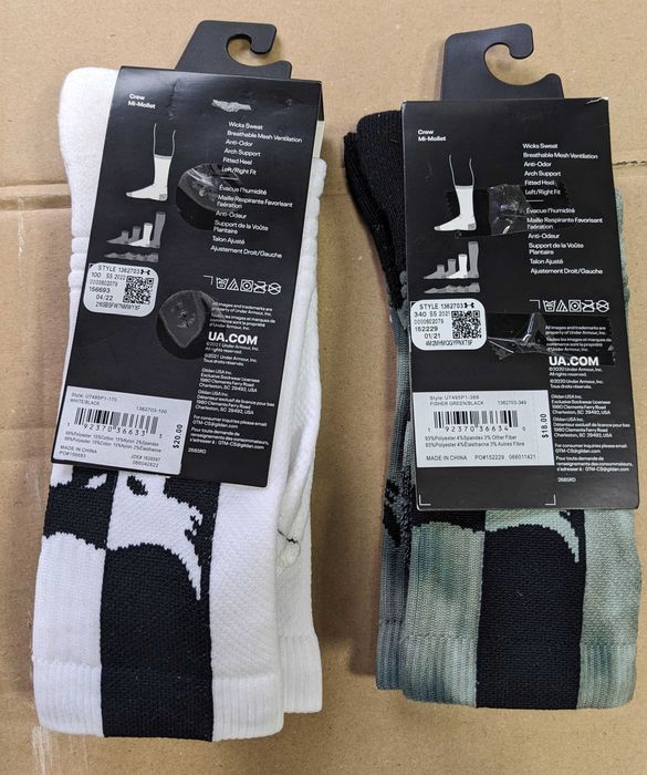 ПРОМОЦИЯ Under Armour Project Rock  мъжки чифт чорапи модела от Сащ