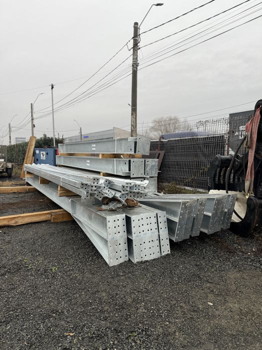 Hala galvanizata noua completa  450mp 5 metri inaltime streasina