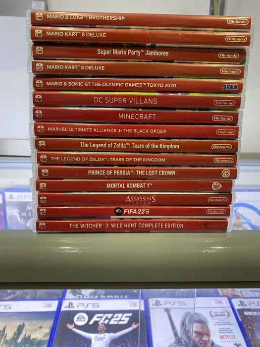 Продажа игр nintendo switch