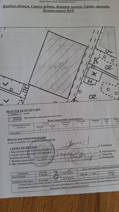 Дачада жер сатылады 12 соттық