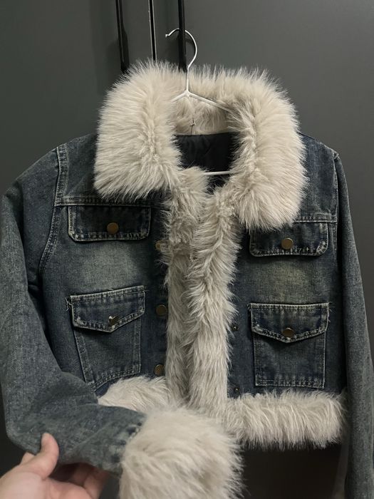 Джинсовка утепленная с мехом
