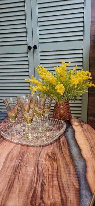 Рюмочки цветное стекло СССР