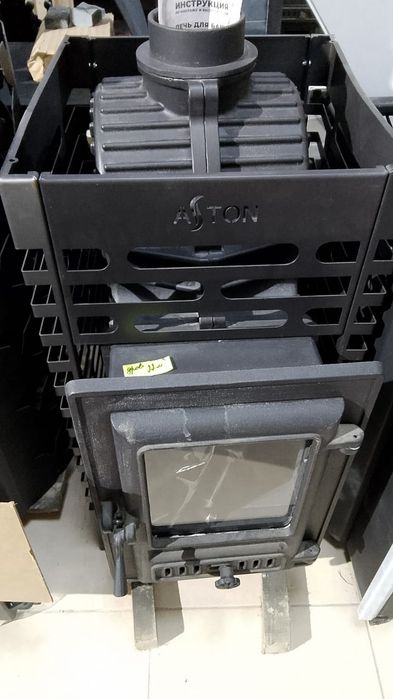 Банная печь астон шторм чугун