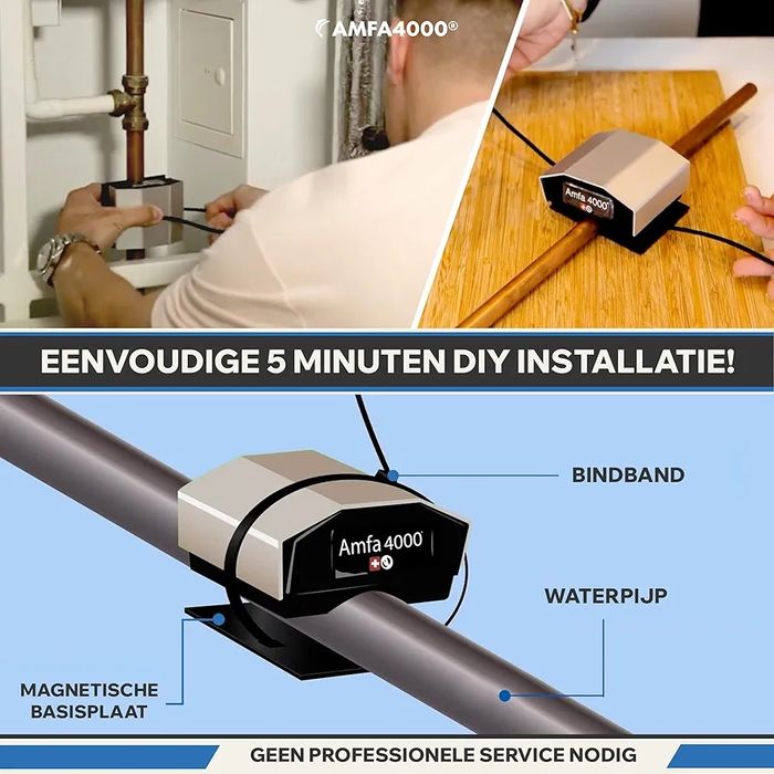 Магнитен омекотител за вода против котлен камък - филтър против котлен