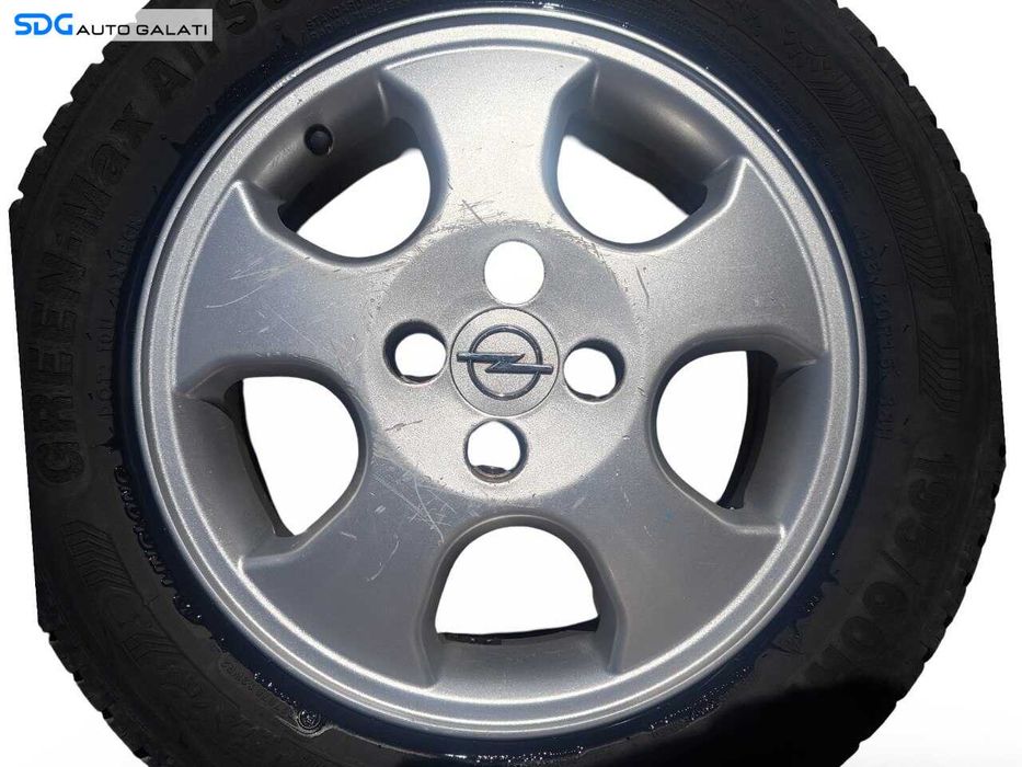 Set 4 Jante Janta Roata Roti Aluminiu 195 60 15 R15 Chevrolet Kalos 2003 - 2011 (24437244 6JX15H2 ET49) [JNT0032]