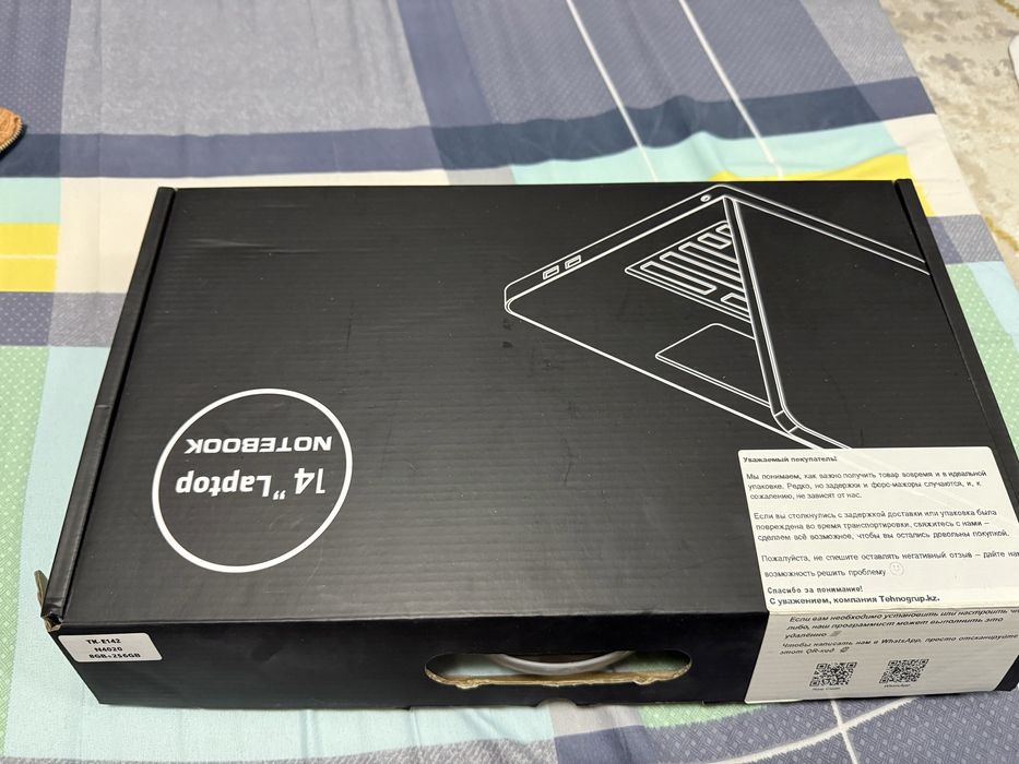 Абсолютно новый ноутбук