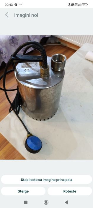 Pompa  Pompa Grundfos din  Inox și Pompa SPERONI Submersibilă din Inox