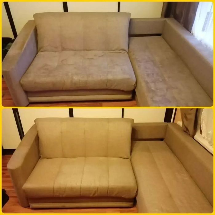 Химчистка дивана, кресла, матраса, стульев