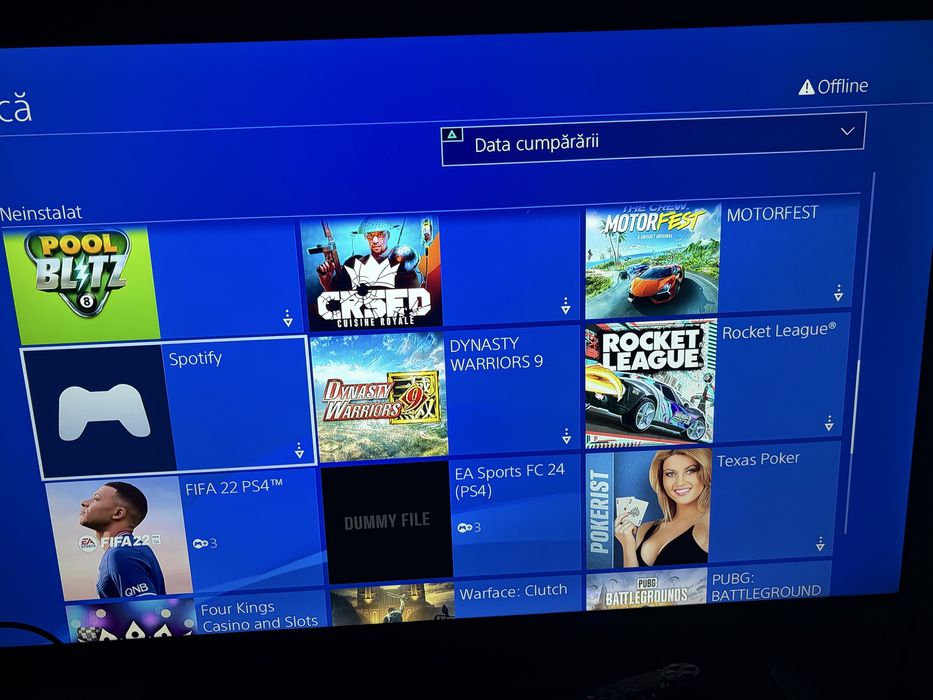 Vand playstation 4 slim 500gb