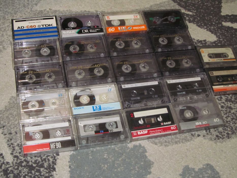 casete audio normal lot de 22 buc
