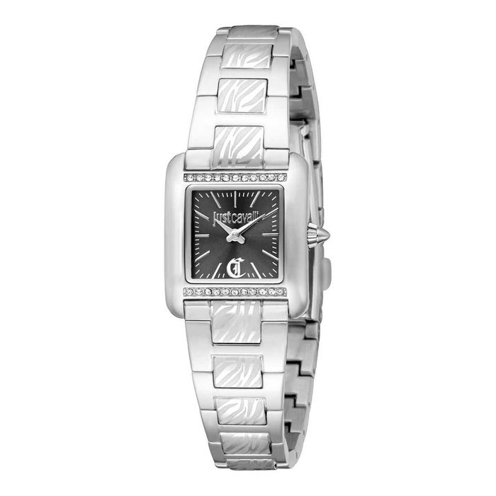 Дамски часовник Just Cavalli Animalier Sera Silver Black - JC1L384M0055, Чисто Нов