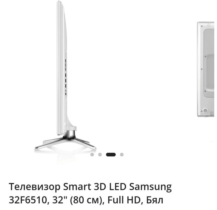 Телевизор Sтаrt ЗD LЕD Sатsung
32F6510,32" (80 CM), Full HD, A∏