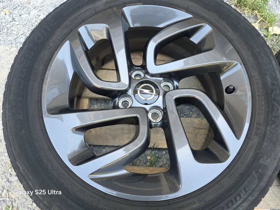 Лети джанти 16ки 4х108 Opel, Peugeot, Citroen + летни гуми 195/60/16 Bridgestone