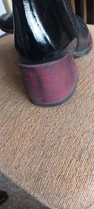 Дамски ботуши от естествена кожа