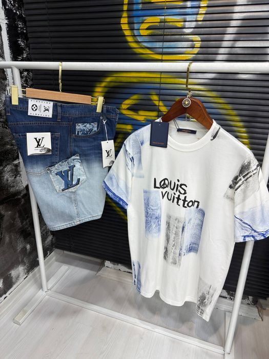 Bermude de blugi Louis Vuitton calitate TOP