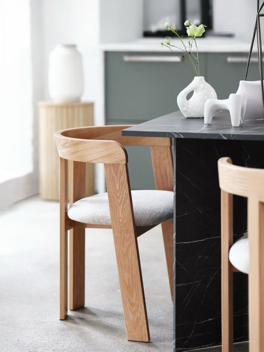Scaune dining stejar Jysk Bovrup noi