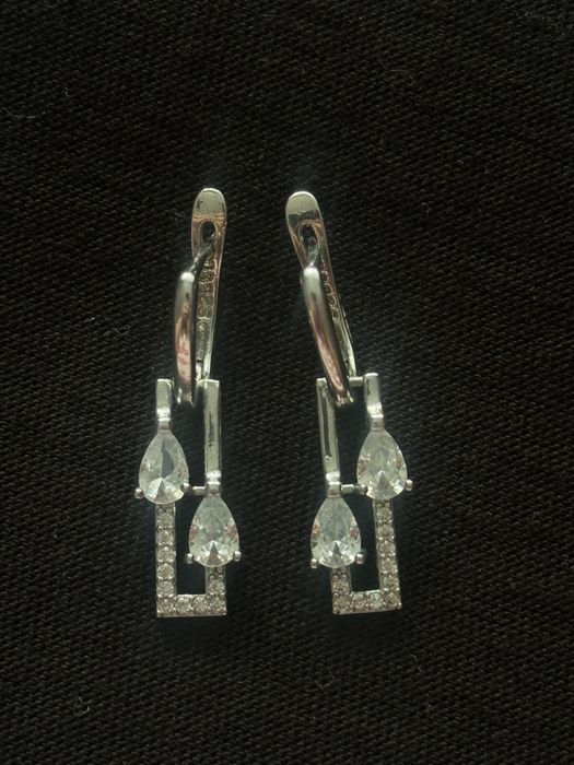 Серебряные серьги