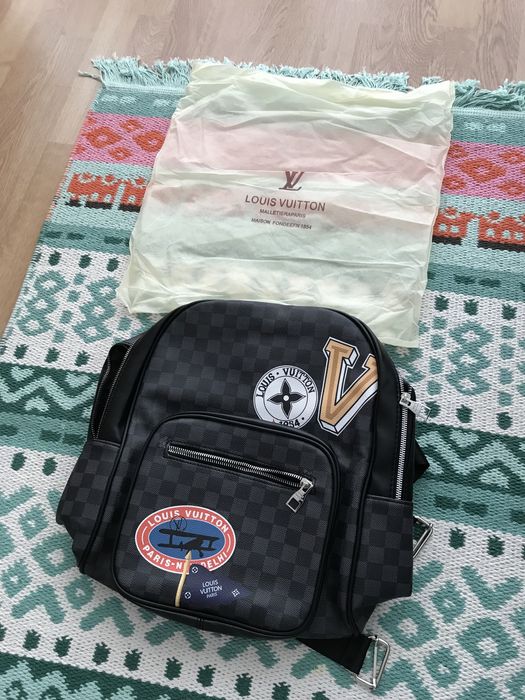 Louis Vuitton Ghiozdan Backpack Balenciaga Chanel Versace Palm Angels