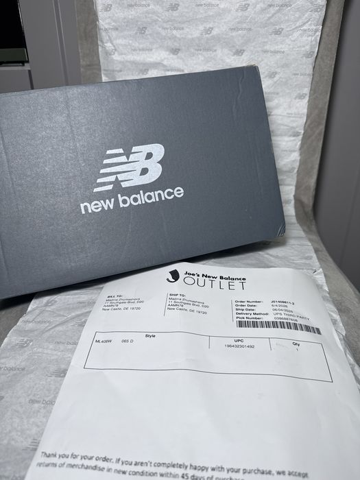 Кроссовка new balance новый