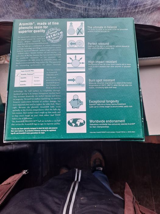 Vand set bile biliard Aramith Premium.