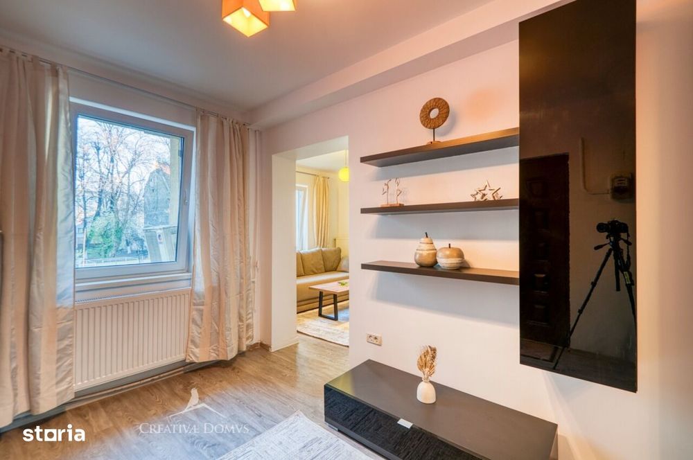 Gara de Nord / Apartament cu doua camere in vila / Centrala proprie