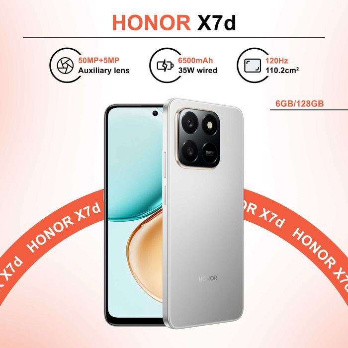 Honor x7d 1 Yil Rasmiy Kafolati Bilan
