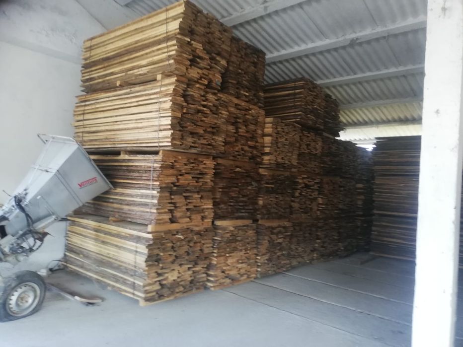 Cherestea uscată stejar, frasin, paltin, tei,cireș, molid