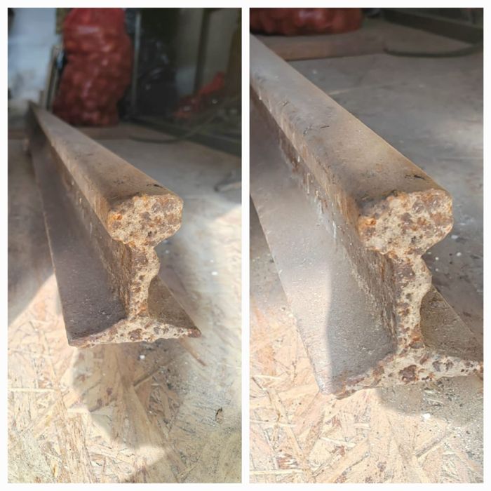 Продам рельсу с узкокалейки 4 метра