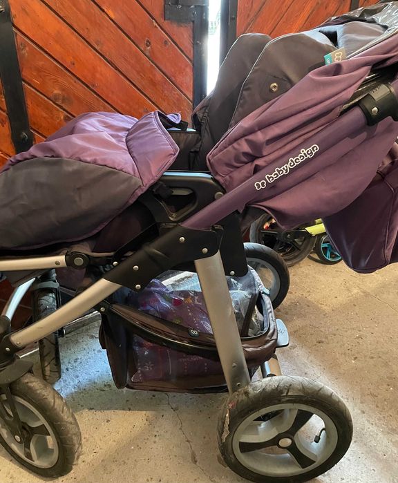 Бебешка количка Baby Design и стол за кола