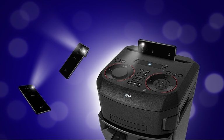 Крутая аудиосистема, колонка LG XBOOM