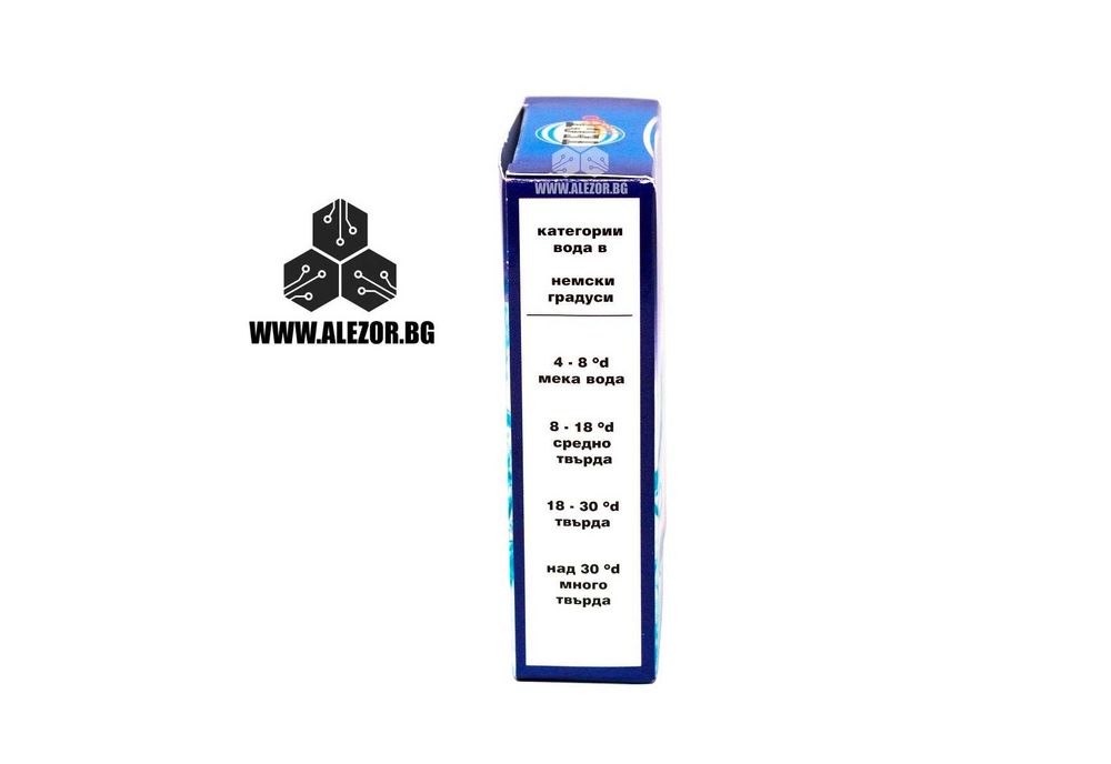 Тест за определяне твърдост на вода, Отчитане на Ca-йони, 20194249