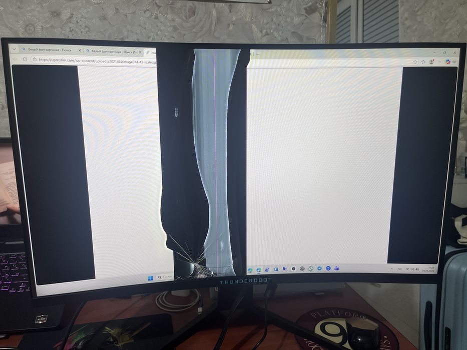 Монитор Thunderobot на запчасти или ремонт