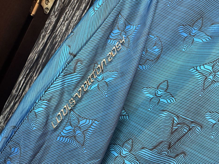 Louis Vuitton 2054 Printed Windbreaker Hoodie Jacket