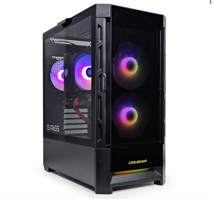 Геймърски Компютър G:RIGS Spark ultra и Геймърски монитор!