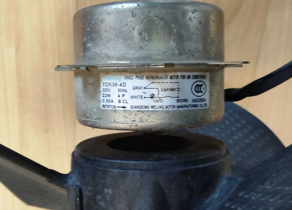 Климатик OSAKA CH-09-JN на части: дистанционно перка кондензатор филтр