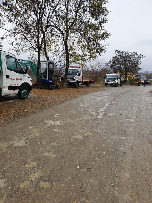 Transport marfa tractari auto utilaje