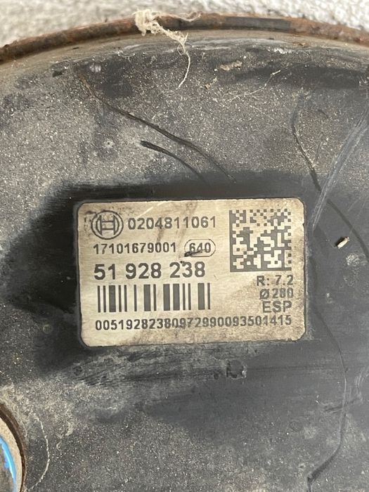 Tulumba Frana Fiat Ducato Box 250, 290 2006 -> 2.3D 51928238