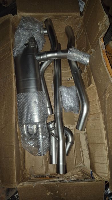 Выхлопная трасса B58 двигатель