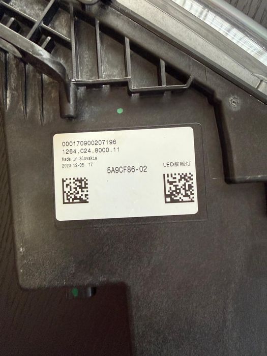 Far, Lampa BMW seria 7 g70 i7 Led Cristal Swarovski