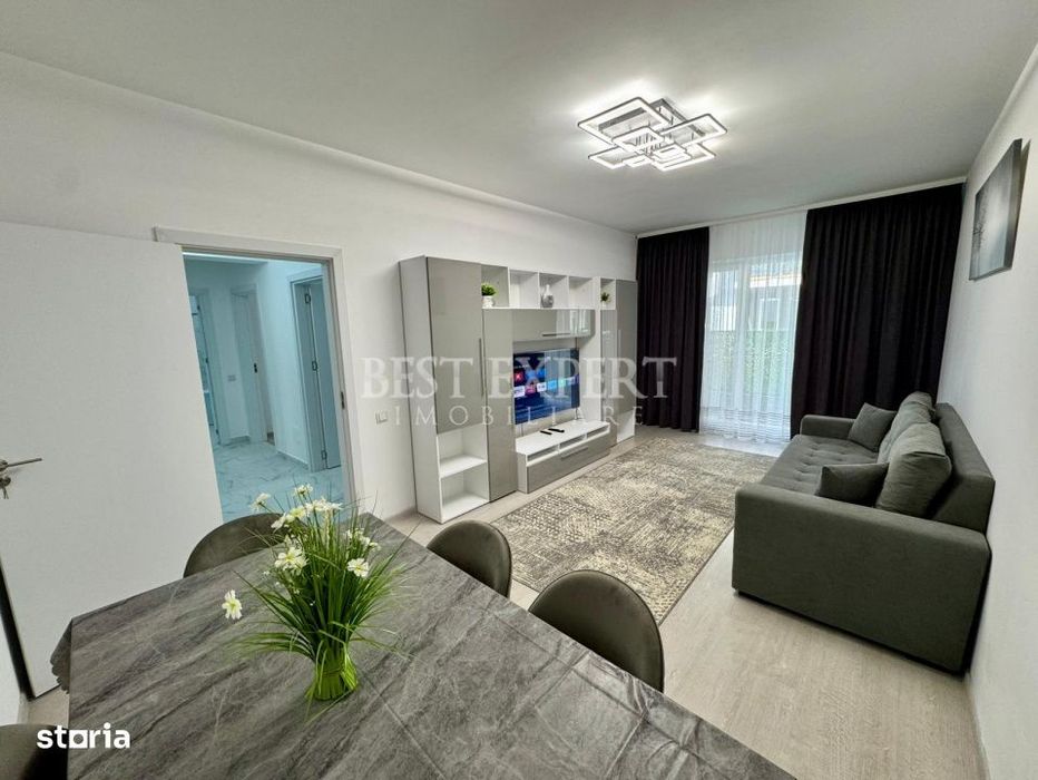 2 camere cu Gradina si Parcare prima inchiriere