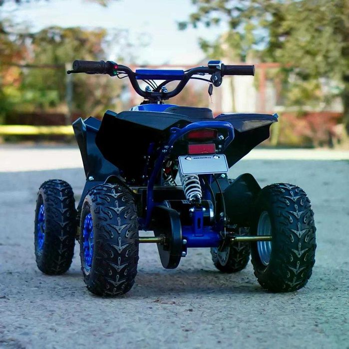 ATV electric Kinder Eco Wolf XXL 1200W 48V cu 3 viteza 6 inch Blue